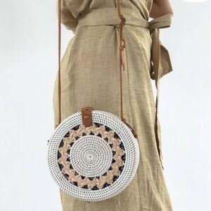 Talulah Noime Artisan Bag Handwoven In Bali EUC